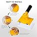 VOOMEY Paint Edger, 360° Rotation Handle Paint Edger Trimmer with 5pcs Replace Pads, Corner Walls & Ceilings Pad Painter, Edge Painting Tool for Wall Paint Pad Applicator