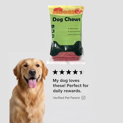 Image of Nootie Mutton Dog Chew Sticks - 1kg | High Protein Dog Chew Stick with Real Mutton Flavour | Long-Lasting Chew Sticks for Dogs | Dental Care, Training & Daily Chewing | Suitable for All Breeds