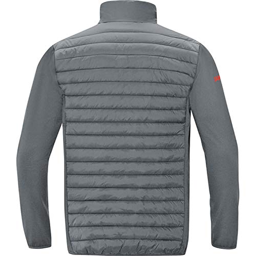 JAKO Damen Hybridjacke Premium, Steingrau, 38 – Ansicht 3