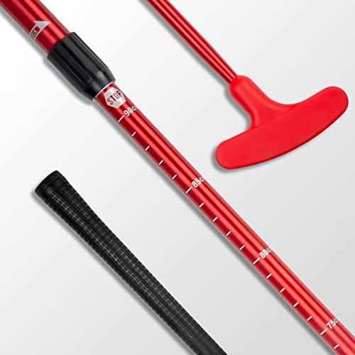 THIODOON ゴルフパター 男女兼用 2個パック 双方向 キッズパター ミニゴルフパター 右利きまたは左利きのゴルファー用 長さ調節可能 子供/ティーンエイジャー/大人に最適 7枚目