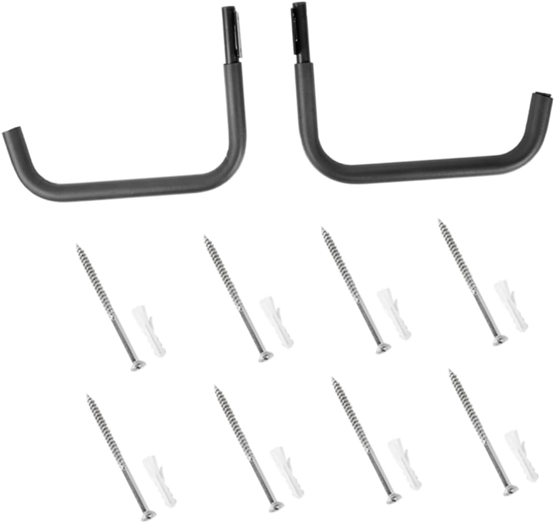 1set Kayak Storage Hooks Wall-Mounted Hangers for Indoor Use Easy Installation for Kayaks Canoes and Paddles of Multifunctional Storage Racks