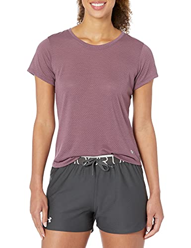 Under Armour Women UA Streaker SS Tee Vêtements De Course T-Shirt Violet - M