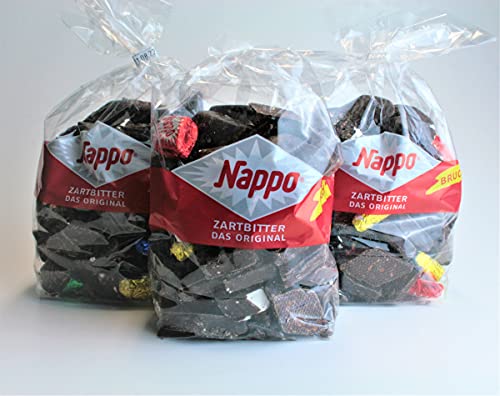 Nappo Zartbitter Bruch 3x500g