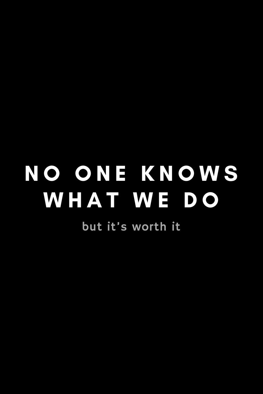 No One Knows What We Do But It's Worth It: Funny Occupational Therapist Notebook Gift Idea For OT Therapy - 120 Pages (6" x 9") Hilarious Gag Present