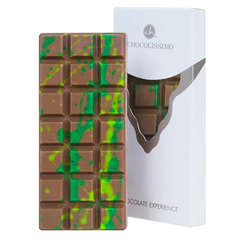 CHOCOLISSIMO - Chocolate con leche Dubai, chocolate de Dubái, elegante regalo de chocolate para ocasiones especiales, lujoso chocolate belga, regalo de chocolate, delicatessen gourmet, regalos mujer