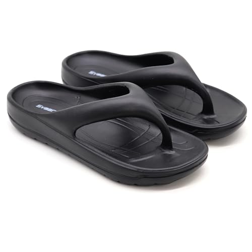 Image of SVAAR Soft EVA Slippers for Men | Stylish Anti-Skid Flip-Flops with Arch Support & Bouncy Sole | Lightweight Indoor Outdoor Comfort