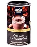 Bio-Premium-Trinkschokolade TYP HASELNUSS von arko, 250g