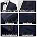 MAGE MALE Mens Tuxedo Jacket Shawl Lapel Suit Jacket Slim Fit Blazer Jacket for Dinner,Prom,Wedding Navy