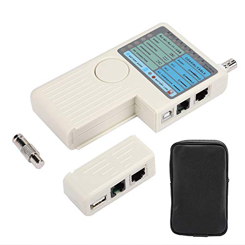 RL 45 RJ 11 USB BNC LANP[up4 in 1[glbg[NP[ueX^[ALEDfBXvCƃr[vɂeXgʕ\t