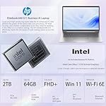 HP Elitebook 640 G11 Business AI Laptop, 14" FHD+ Anti-Glare, Intel Core Ultra 7 155U, 64GB DDR5, 2TB SSD, Wi-Fi 6E, 5MP IR Camera, Backlit KB, Thunderbolt 4, Windows 11 Pro, Bundle w/ 7-in-1 Hub - Image 2