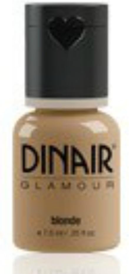DinairAIRBRUSH MAKEUP EYEBROWS and EYE LINER - 1 Bottle BLONDE .25oz.