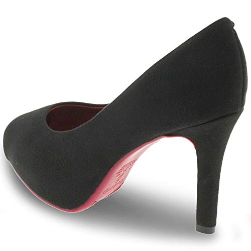 Peep Toe Feminino Salto Alto Beira Rio - 4180201 PRETO/CAMURÇA