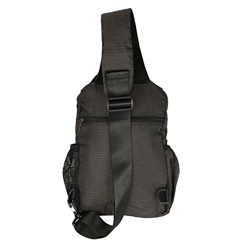 Sling Bag Backpack Cross Body Messenger Bag Shoulder Backpack Travel Rucksack Black4