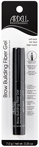 Ardell Brow Building Fiber Gel - Soft Black - 7g / 0.25oz