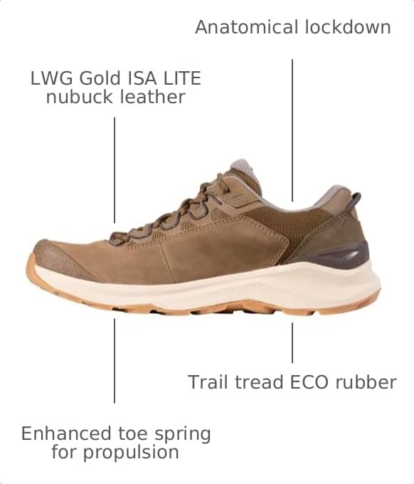 Image of Oboz Men's Cottonwood Low Waterproof