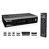 Full HD digitale kabelontvanger DVB-C / C2 voor alle kabelaanbieders met HDMI | SCART | USB | auto-installatie | mediaspeler | 1080p | MKV | LED-display | Loop Out