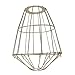 Vdaxvme Iron Wire Bulb Guard Cage For Pendant Lighting Industrial Retro Design Protective Shade Safe Indoor/Commercial Use Hanging Light Protective Cover