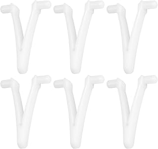 Pool Skimmer V Clips, Leaf Skimmer Rake Butterfly V Clip for Pool Spa Brush Leaf Rake Leaf Skimmer Vacuum Head