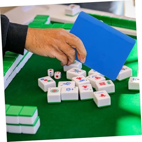 BESPORTBLE 8pcs Mahjong Tile Shuffling Card portátil miniatura 6