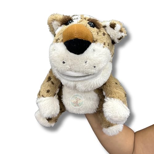 Image of Chi-Chimpu Talking Mouth Animal Hand Puppet - Interactive Plush Toy for Kids, Perfect for Storytelling, Imaginative Play, Educational Learning, and Creative Role-Playing - Brown