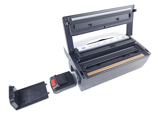 PACBAK ROAM 18V Battery Operated Vacuum Sealer – Portable Field Sealer for Hunting, Fishing, Camping, Overlanding & Wild Game Meat Processing