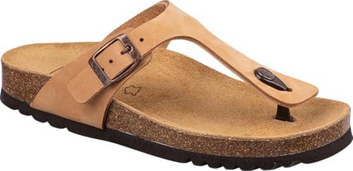 Scholl Mujer Nicole Sandale, caramelo, 35 EU