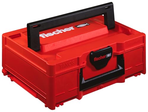 fischer Systainer M137, praktische und robuste Aufbewahrungs- und Transportbox, systemkompatibel und stapelbar, individuell anpassbar, Einhandbedienung für ein einfaches Handling