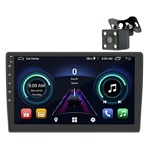 Car Stereo Radio Compatible with Carplay and Android Auto Cover
