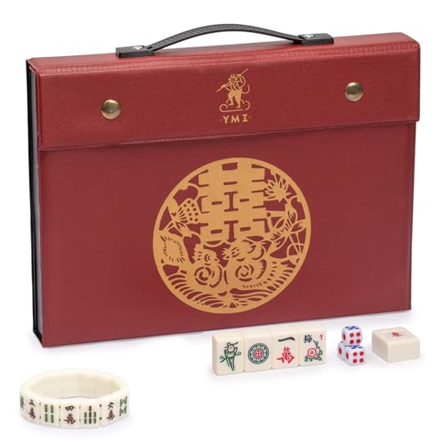 Set de Mahjong Clásico y Pulsera Mini-Mahjong miniatura 1