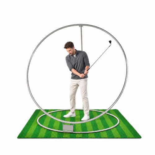 Adjustable Steel Golf Swing Plane Trainer
