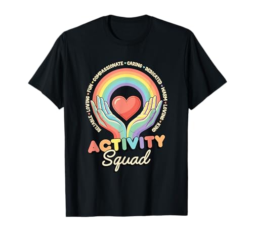 Activity Squad Team Recreational Therapy Life Enrichment T-Shirt
