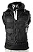 Diamondback The Tool Vest 701 - Heavy-Duty Tool Vest for Carpenters, Roofer, & Framer - Lightweight and Customizable Carpenter Tool - Breathable Military-Grade Nylon Mesh - X-Large (Black)