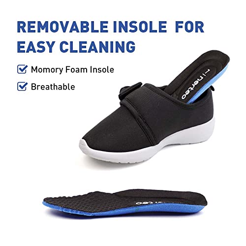 Image of nerteo Toddler Girl Shoes Lightweight Slip On Sneakers for Kids