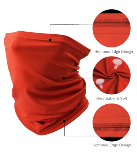 Image of Fishing Neck Gaiter, Sun Protection Face Mask, Cooling Neck Shield Scarf Cycling Balaclava Bandana for Men and Women