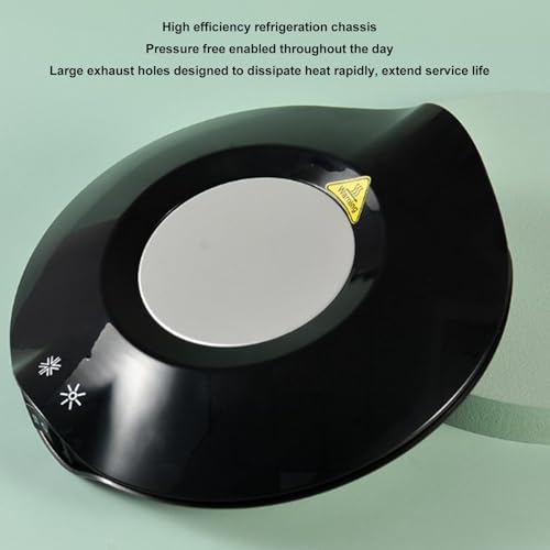 Coffee Mug Warmer Cooler 5V‑9V 2A 10W‑18W USB Interface Hot Cold Dual Use Auto Power Off Portable Cup Warmer for Coffee Drink Milk Tea