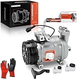 A-Premium Air Conditioner AC Compressor with Clutch Compatible with Subaru Forester 2007-2013 2.5L, Forester 2014 2.0L, Impreza 2008-2011 2.0L, Impreza 2008-2014, WRX 2015-2016, WRX STI 2015-2019