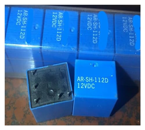 Relé AR-SH-112D con conmutación precisa de 5 pines y 12V 4117-1C-12V