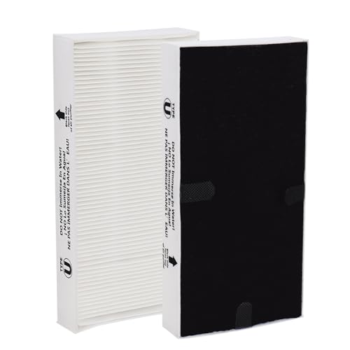 Air Purifier Filters for Honeywell HRF201B HHT270 FHT170 FHT180 FHT190 HHT270W HHT290 and Febreze FRF102B FHT190W HEPAClean Series Air Purifier - Type U HEPA Filter - 2Pack