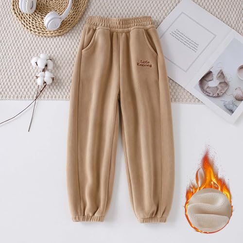 Boys Sweatpants Casual Elastic Waist Fleece Sweat Pants Soft Lounge Pants Workout Joggers Athletic Kids Clothing with Pockets2