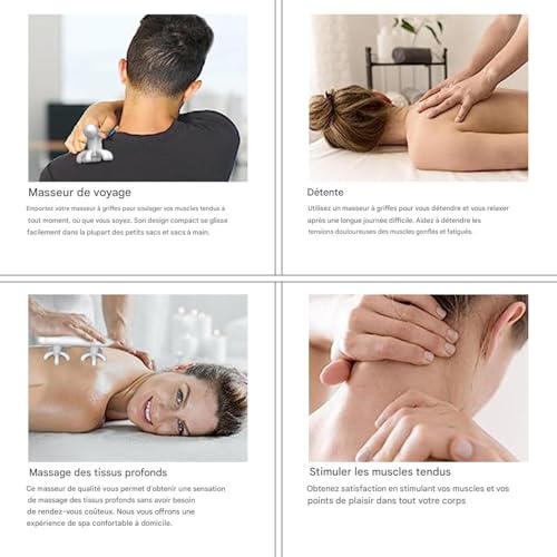 Massage des points trigger et outil de relaxation dos et cou en salle de sport - 4