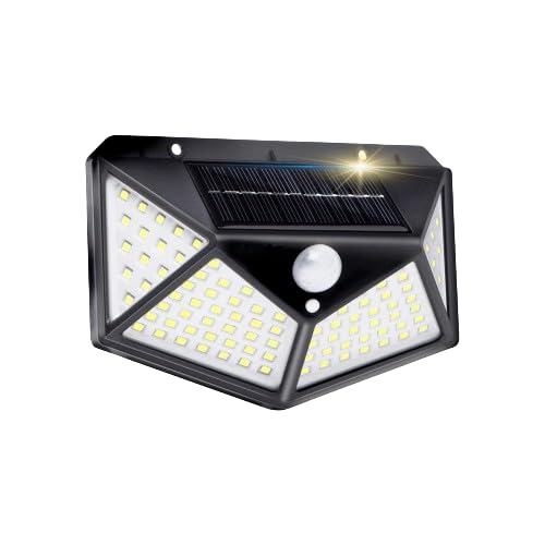 SPEDY 100 LED Light Bright Outdoor Security Lights with Motion Sensor Solar Powered Wireless Waterproof Night Spotlight for Outdoor/Garden Wall, Solar Lights for Home (Pack of 1) (B0CPM744M1) Amazon Price History, Amazon Price Tracker
