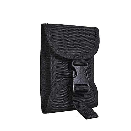 Namvo 2KG Scuba Diving Gewichtstasche Divers Weights Pouch Bag mit Schnellverschluss (schwarz)