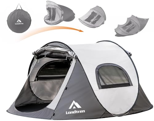 Pop Up Tents for Camping 2 Person Waterproof Army Surplus Military Popup Tent Camping Easy Up Camping Tents Instant Tent Big