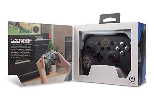 PowerA Enhanced Wired Controller for Nintendo Switch 有線 プロコントローラー ゼルダの伝説 ハイラルの盾 エディション [並行輸入品]