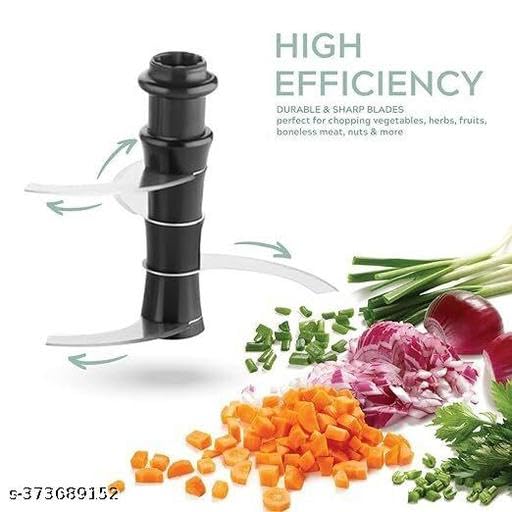 Image of Quick & Easy Square 6 Blade Push Chopper Push N Chop Hand Press Vegetable Chopper with Easy Push and Close - 1000 REV-P004