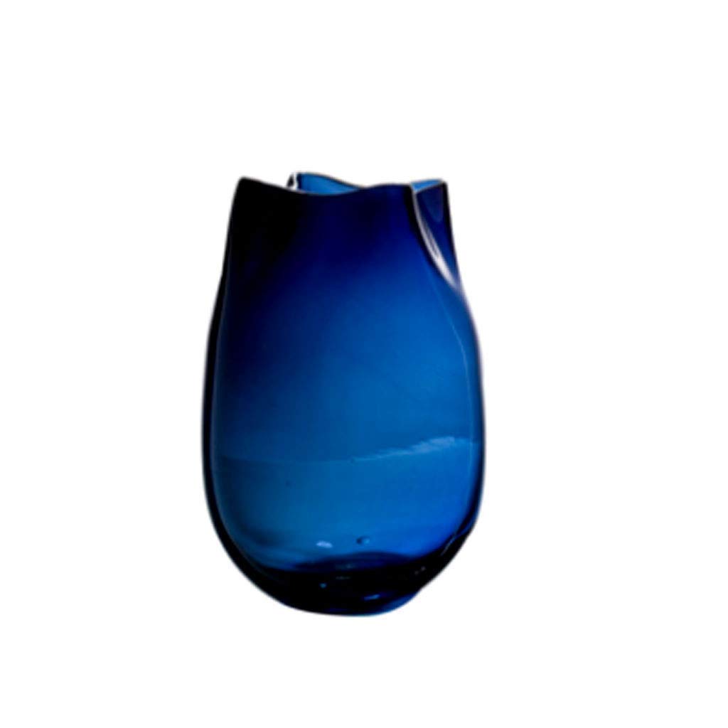 Vase en verre pour fleurs séchées : décoration de table épurée