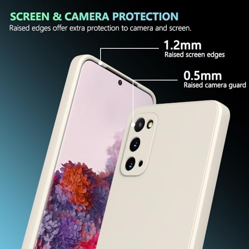 Image of for Samsung Galaxy Note 20 Case White, Scratch Resistant with Soft Touch, Slim Thin Phone Cover for Samsung Galaxy Note 20