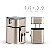 MOCREOTravel Plug Adapter, Detachable International Travel Charger Adapter World Plug Adapter Built-in 3.2 A Dual USB Ports - Universal AC Socket (Champagne)