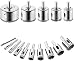 Produktbild ZFYQ Diamantbohrer, 15Pcs Lochfräse Set zum Bohren in Glas, Keramik, Porzellan, Fliesen, Marmor, 6mm - 50mm
