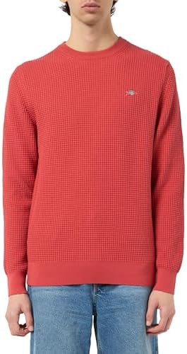 GANT Textured Cotton C-Neck